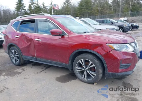 2019 Nissan Rogue Sv из США, поврежденный, VIN 5N1AT2MT2KC757085